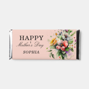 Mother's Day Elegant Floral  Hershey Bar Favors