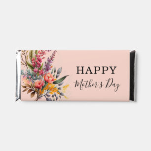 Mother's Day Elegant Floral  Hershey Bar Favors