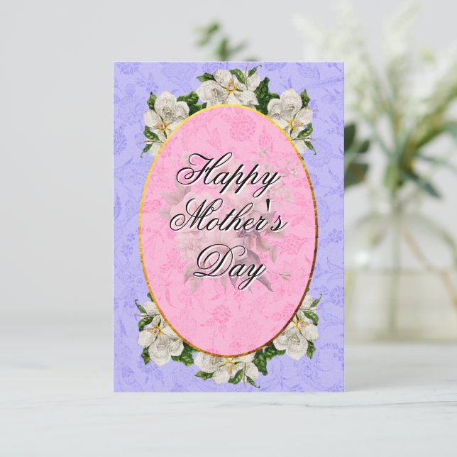 Mother's Day Elegant Vintage Beautiful  Thank You Card (Creator Uploaded)