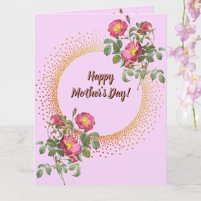 Mother's Day English Garden Floral Card (Creator Uploaded)
