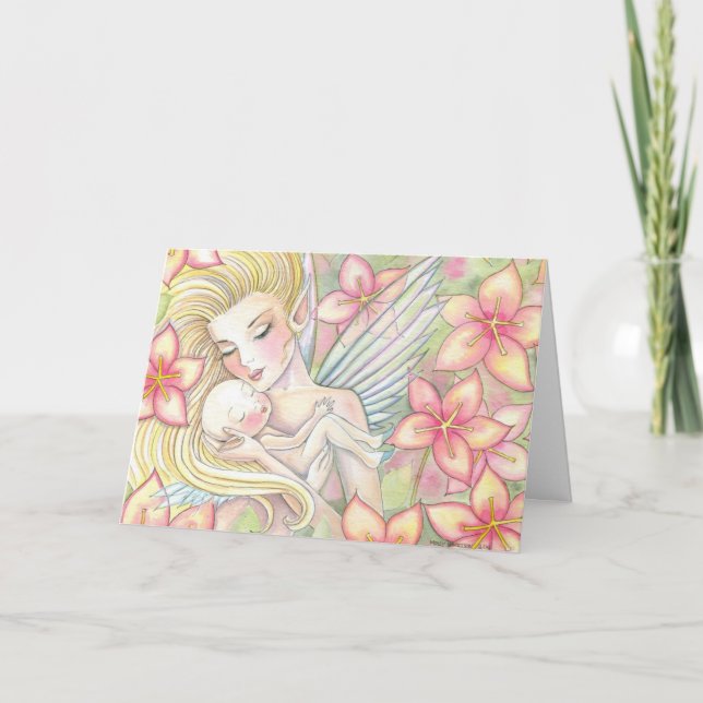 Mother's Day Fairy Card, I'll Forever Love You Card (Front)