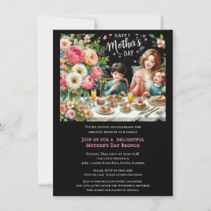 Mother's Day Family Brunch Invitation