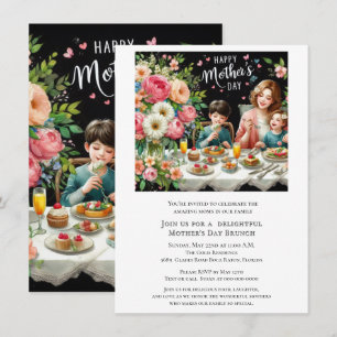 Mother's Day Family Brunch  Invitation