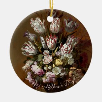 Mother's Day - Floral Bouquet | Dutch Fine Art Ceramic Ornament