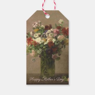 Mother's Day - Floral Bouquet | French Fine Art Gift Tags