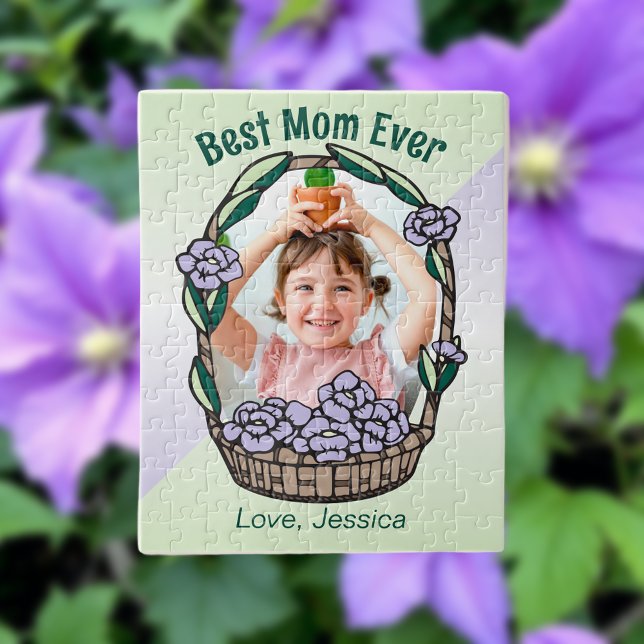 Mother's Day Floral Photo Jigsaw Puzzle (Creator Uploaded)