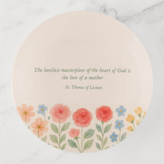 Mother's Day Floral Trinket Tray