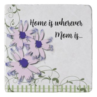 Mothers Day Floral Trivet