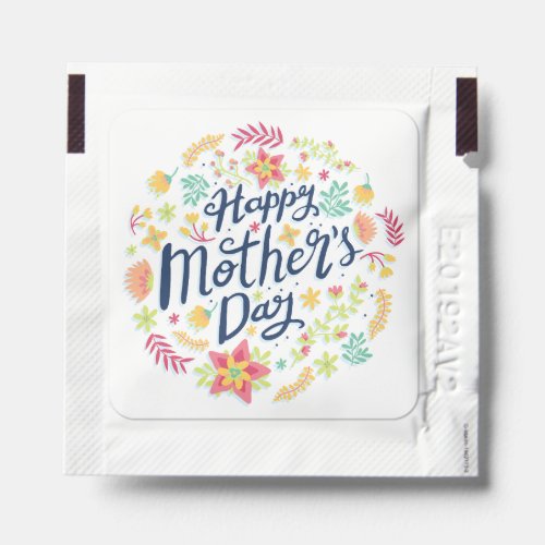 Mothers day flower hand sanitizer packet