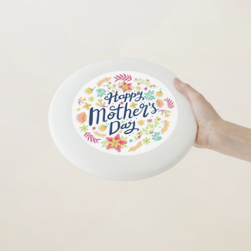 Mothers day flower Wham_O frisbee