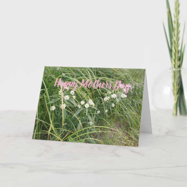  Mothers Day Flowers Greeting Card (Front)
