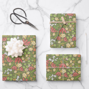 Mother's Day Flowers Red & Yellow Tulips Wrapping Paper Sheets