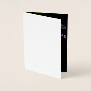 mother's day foil greeting card