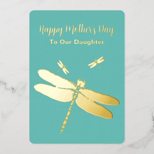 Mothers Day Foil Holiday Card