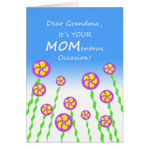 Mother's Day for Grandma MOMentous Occasion Pun Cards