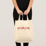 Mother&#39;s Day For Grandma Personalized Tote Bag at Zazzle