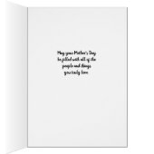 Mother's Day for Nonna Purple Flowers (Inside (Right))