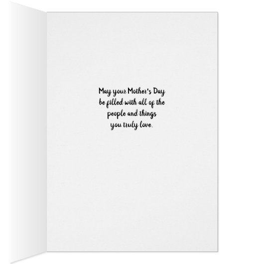 Mother's Day for Nonna Purple Flowers (Inside (Right))