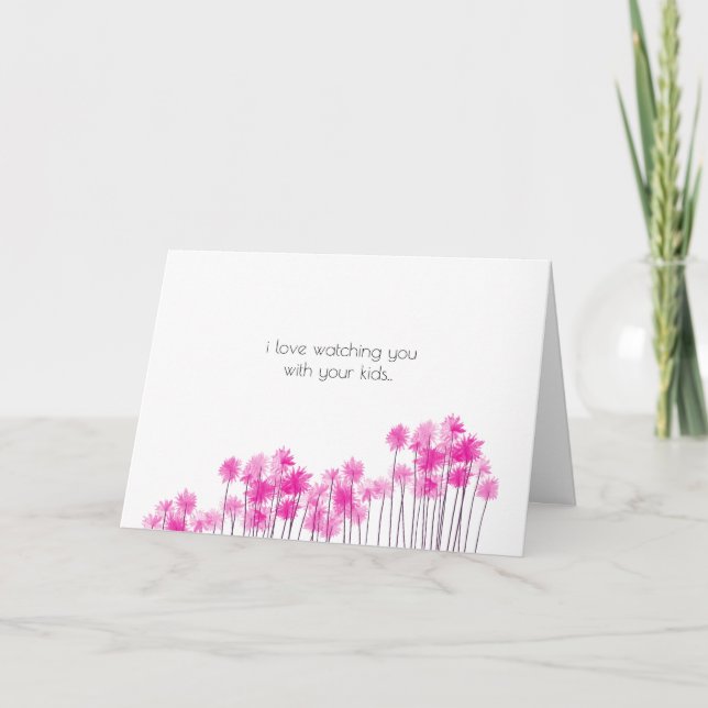 Mother's Day Friend I love Watching II Card (Front)