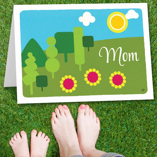 Mother's Day Garden Flower Card (Creator Uploaded)