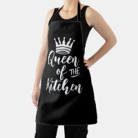 Mom Queen of the Kitchen Apron, Mom Queen of the Kitchen Gift, Mother's Day  Apron, Apron Gift for Mom, Mom Queen of the Kitchen Cooking Apron