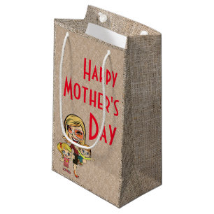 Mother's day Gift Bag - Small, Glossy