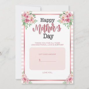 Mother's Day Gift Card Holder