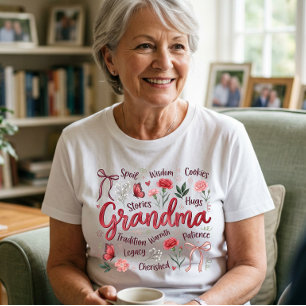 Mother's Day Gift for Grandma from Grandkids T-Shirt