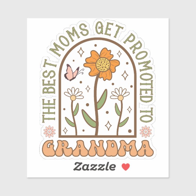 Mother's Day Gift for Grandma Sticker (Sheet)