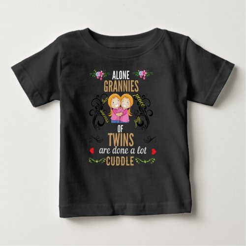 mothers day gift idea gifts future mom of twins baby T_Shirt