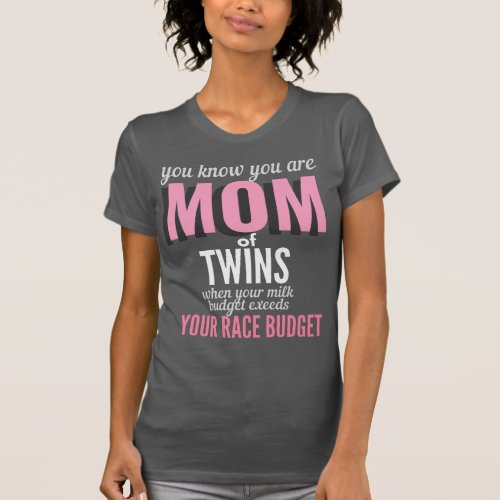 mothers day gift idea gifts future mom of twins T_Shirt