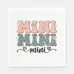 Mother's Day Gift Mini Floral Napkins