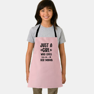Mothers Day Gift Mom daughter matching  kitchen Apron