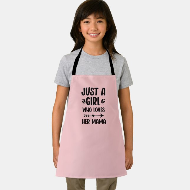 Mothers Day Gift Mom daughter matching  kitchen Apron (Insitu)
