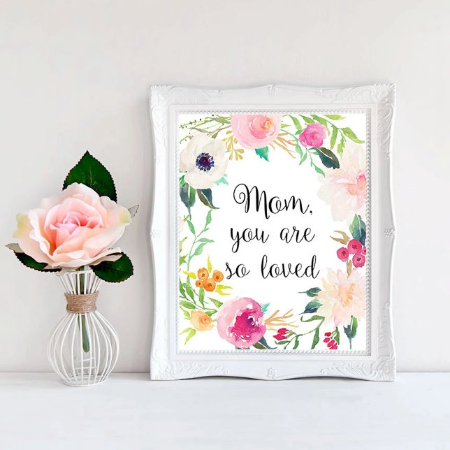 Mothers Day Gift, Mom Wall Art, Mom Poster (Creator Uploaded)
