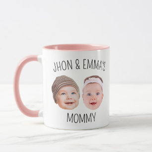 Mother's Day Gift Mug, Personalized Face Photo Mug