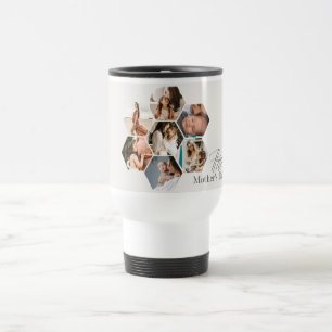 Mother's Day Gift Personalized MOMMY Photo Collage Travel Mug