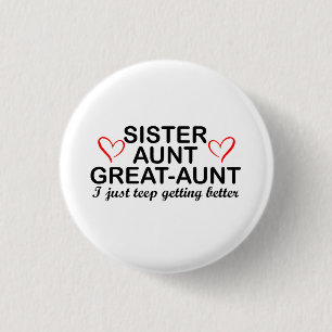 Mother's Day Gifts from Grandkids Sister Aunt Grea Button