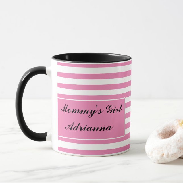 Mother's Day Gifts Mommy's Girl Personalized Cute Mug (With Donut)
