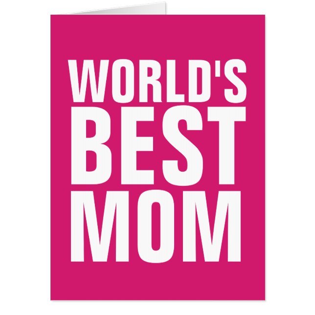 MOTHER'S DAY GIGANTIC GREETING CARD! CARD (Front)