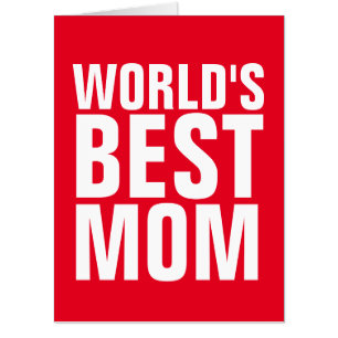 MOTHER'S DAY GIGANTIC GREETING CARD! CARD