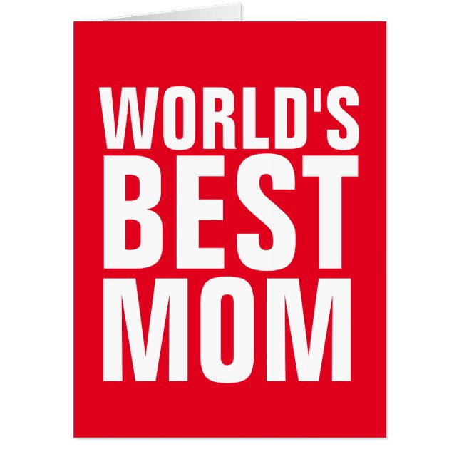 MOTHER'S DAY GIGANTIC GREETING CARD! CARD (Front)