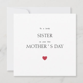 Mother's Day greeting card