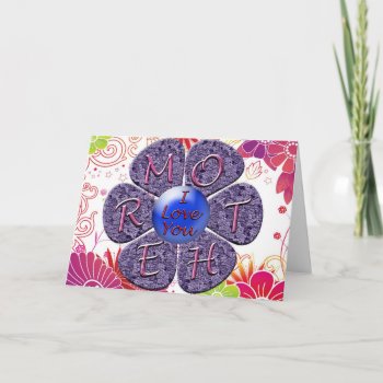Mother's Day Greeting Card by mannybell at Zazzle