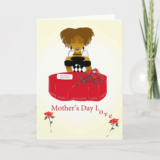 Mother's Day greeting card (Front)