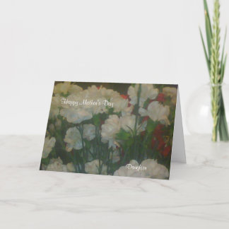 Mother's day greeting card-Daughter Card