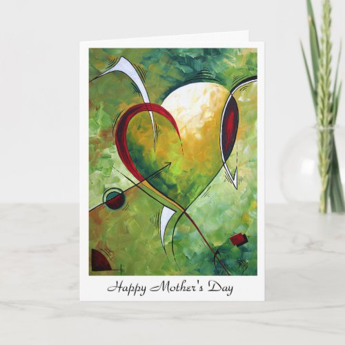 Mothers Day Greeting Card Design by MADART
