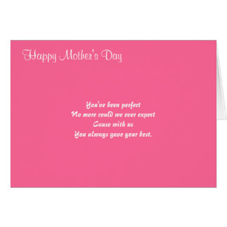 Mother's day greeting cards-beyond compare cards
