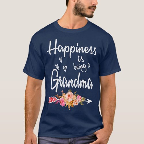 mothers day happiness is being a grandma T_Shirt