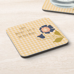 Mothers Day,Happy Mother's Day to My Role Model Beverage Coaster